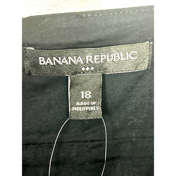 Banana Republic Women’s Plus 18 Black Spaghetti Strap Cutout Maxi Dress New - Picture 4 of 8